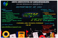 INFEST 2k20 Technical Symposium Poster